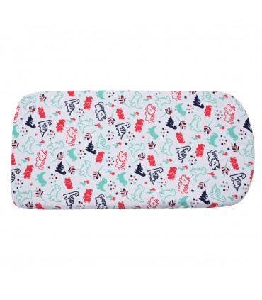 sábana bajera  - Vista horizontal Dino party