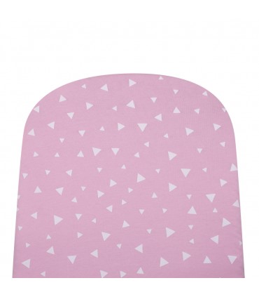 sábana bajera  - Detalle estampado Pink sparkles