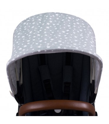 Bugaboo Donkey - Vista frontal White Star