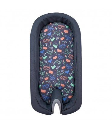 sábana bajera  - Vista frontal abierto Happy dino