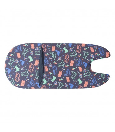 sábana bajera  - Vista trasera Happy dino