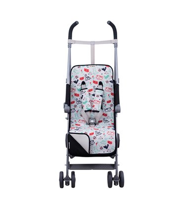 Colchoneta silla paseo - Vista general Dino Party