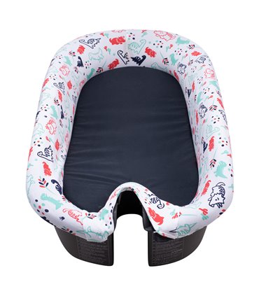 cubre capazo - Vista general Dino party