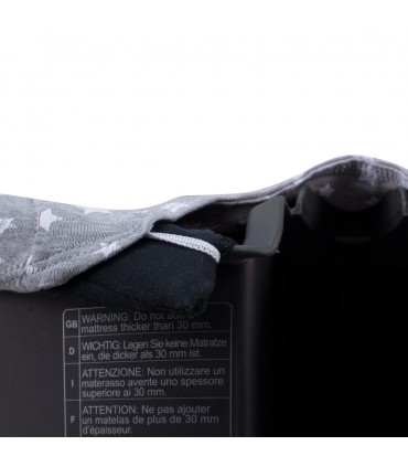 cubre capazo - Detalle lateral White star