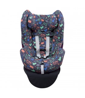 Cybex Sirona Q e Z i tamanho - Frente desdobrada Happy Dino