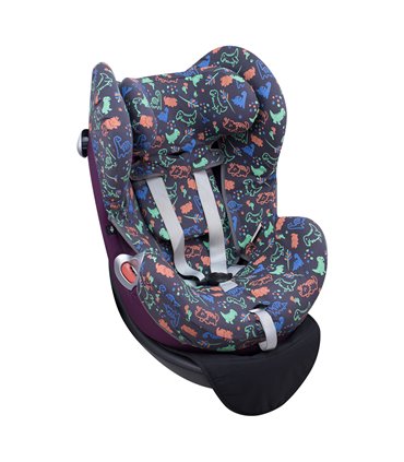 Cybex Sirona Q y Z i size - Vista 3/4 Happy Dino