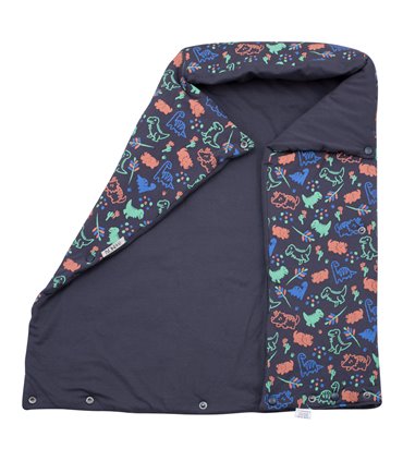 Saco capazo bebe - Vista interna y externa Happy Dino