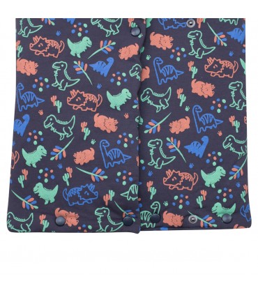 Saco capazo bebe - Detalle inferior Happy Dino