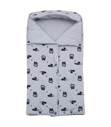 Saco capazo bebe - Vista frontal Robot Space