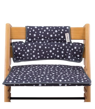 Stokke Tripp trapp - Vista frontal sin retenedor Winter Sky