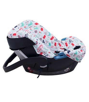 Cybex Aton 4 - Vista lateral Dino Party