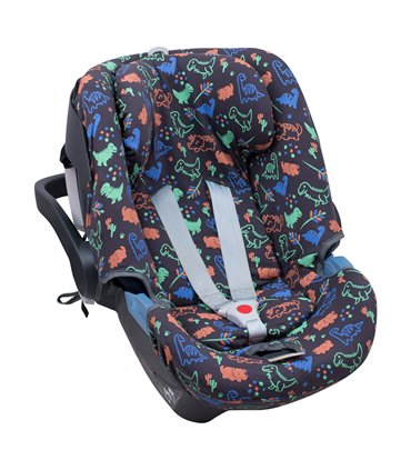 Cybex Aton 5 y Gb Idan - Vista 3/4 Happy Dino