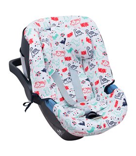 Cybex Aton 5 y Gb Idan - Vista 3/4 Dino Party