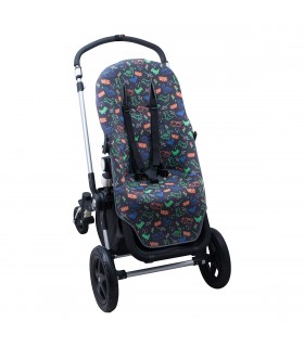 Bugaboo Buffalo y Fox - Vista 3/4 Happy Dino