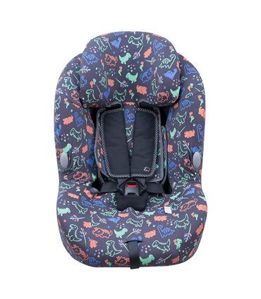 Bebe Confort Milofix - Frontal desplegada Happy Dino