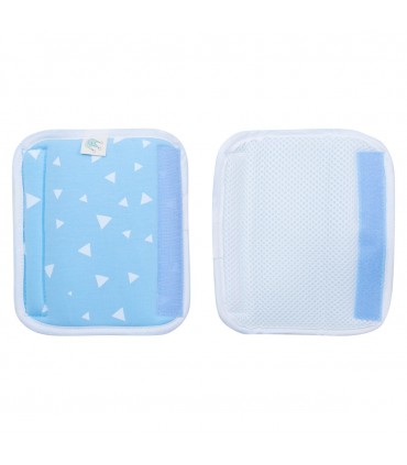 Arneses - Detalle velcro Blue sparkles