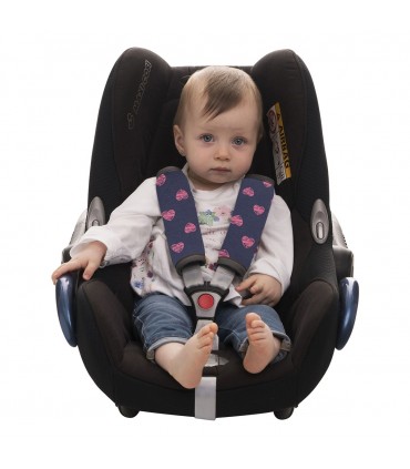 Arneses - Detalle frontal Fluor heart