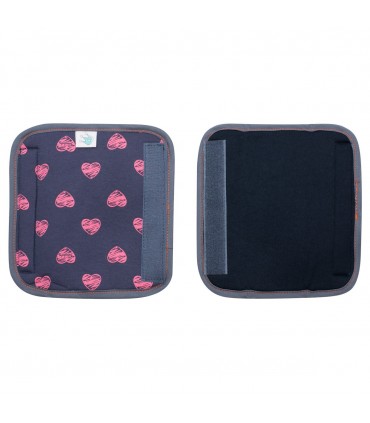 Arneses - Detalle velcro Fluor heart