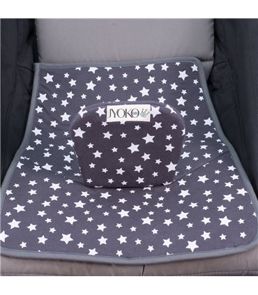 Vista entrepierna frontal Winter Sky