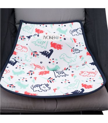 Vista entrepierna frontal Dino Party