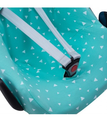 Bebe confort, Maxi cosi Pebble - Detalle inferior Mint Sparkles