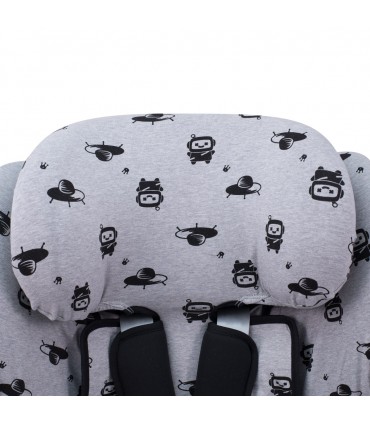 Vista superior Robot Space