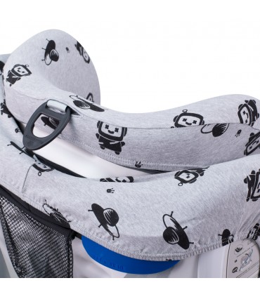 Vista trasera superior Robot Space