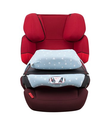 Cybex Pallas Fix - vista frontal Blue Sparkles