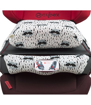 Cybex Pallas Fix - Primer plano Racoon Town
