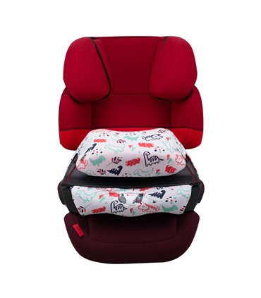 Cybex Pallas Fix - vista frontal Dino Party