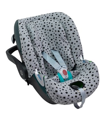 Cybex Aton Q - Vista 3/4 Black Star