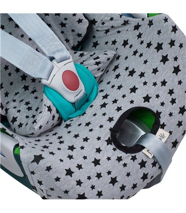 Cybex Aton Q - Detalle inferior Black Star