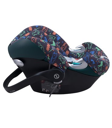 Cybex Aton Q - Vista lateral Happy Dino