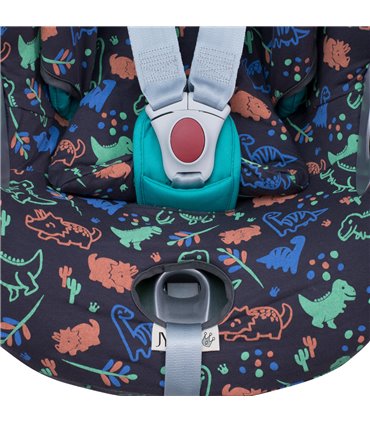 Cybex Aton Q - Detalle inferior Happy Dino