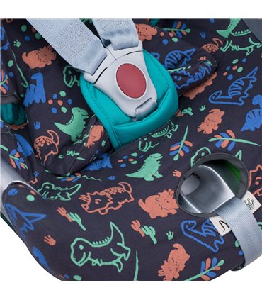 Cybex Aton Q - Detalle ojal Happy Dino