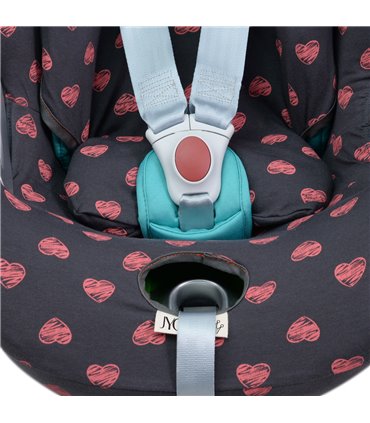 Cybex Aton Q - Detalle ojal Fluor Heart