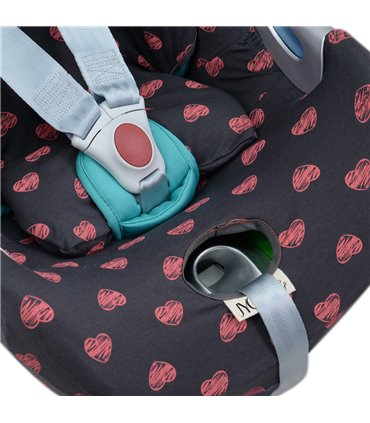 Cybex Aton Q - Detalle inferior Fluor Heart