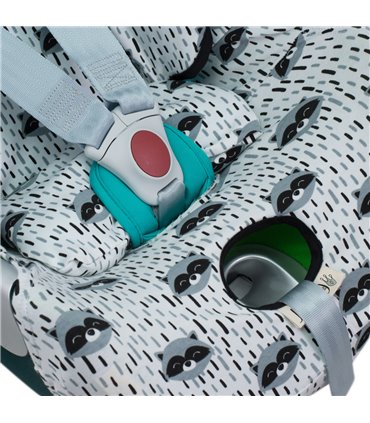 Cybex Aton Q - Detalle ojal Racoon Town