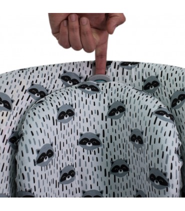 Ojal cabezal Racoon Town