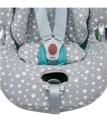 Cybex Aton Q - Detalle ojal White Star