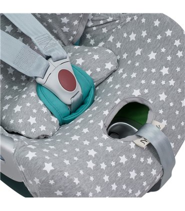 Cybex Aton Q - Detalle inferior White Star