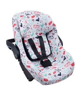 Peg Pérego Primo Viaggio SL - Vista 3/4 Dino Party