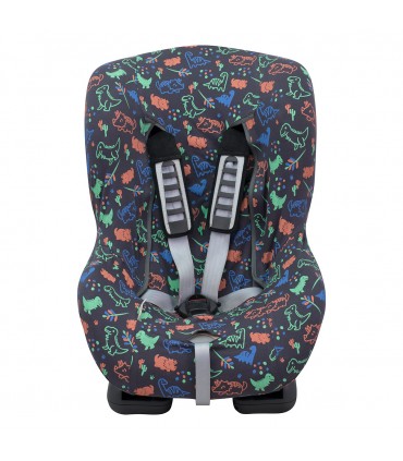 Funda silla coche universal - Vista frontal Happy Dino