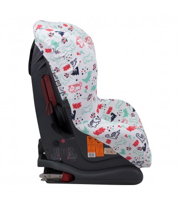 Funda silla coche universal - Vista lateral Dino Party