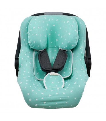 Vista frontal Mint sparkles