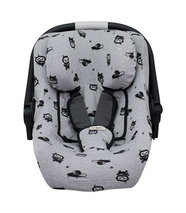 Vista frontal Robot Space