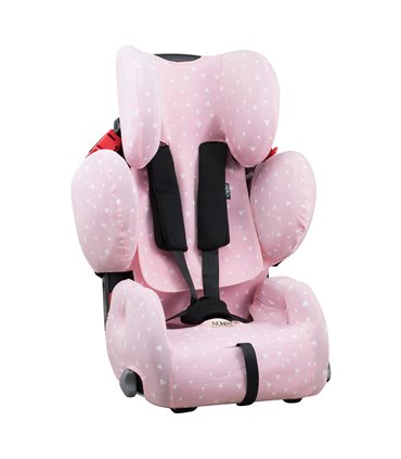  Recaro Young Sport Hero - Vista 3/4 Pink Sparkles