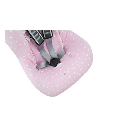 Funda silla coche universal - Vista inferior Pink Sparkles