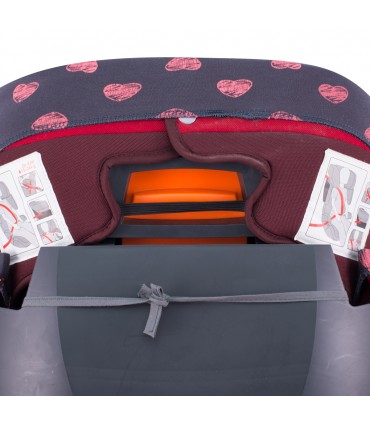 Vista trasera Fluor Heart