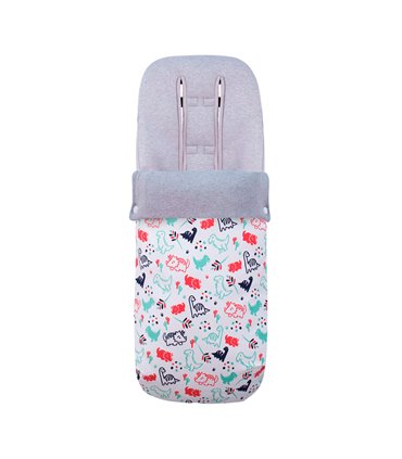 Babyzen Yoyo - Frontal desplegada Dino Party